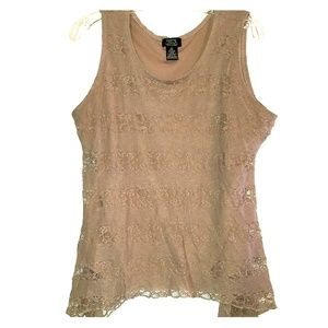 💲💲 5 for $25 💲💲  Shannon Ford Shark Bite Sleeveless Blouse